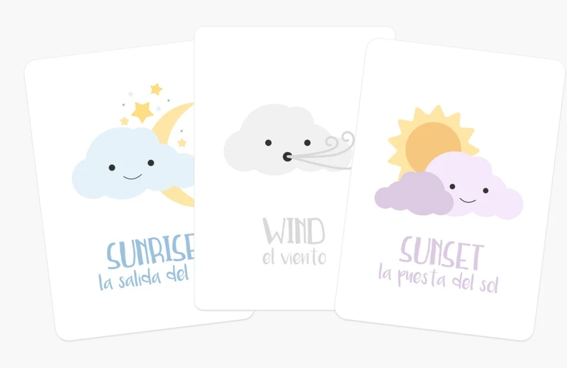 Montessori Flashcards Basics Bundle