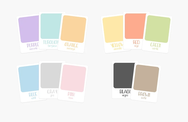 Montessori Flashcards Basics Bundle