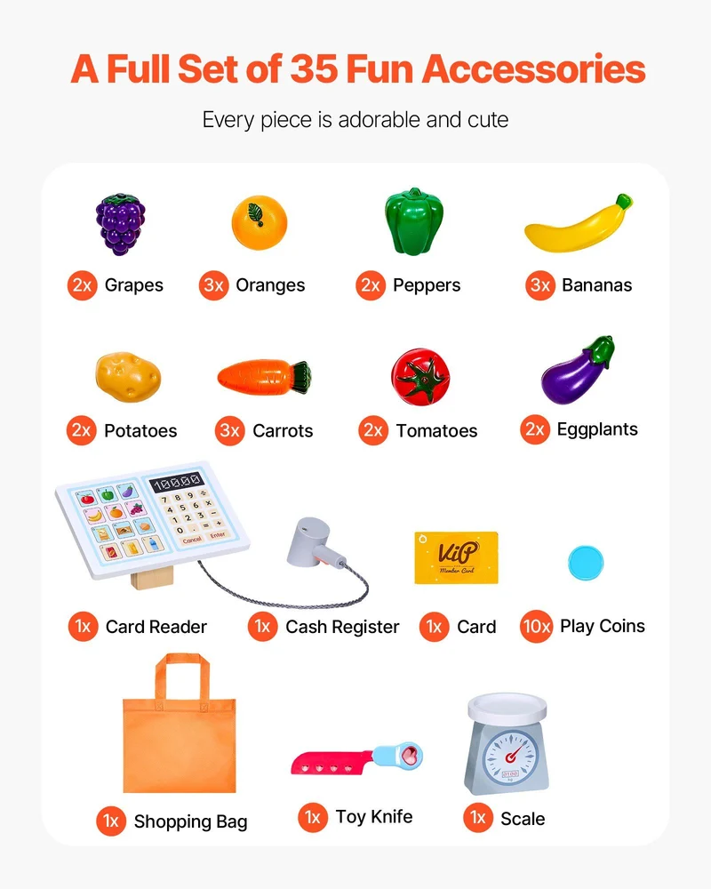 PreK+ Kids Grocery Store Curriculum Bundle