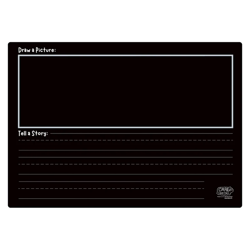 Activity Playmat - Draw a Picture, Pack of 6
