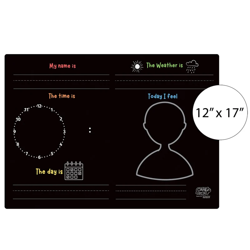 Activity Playmat - Fill in the Blanks, Pack of 6