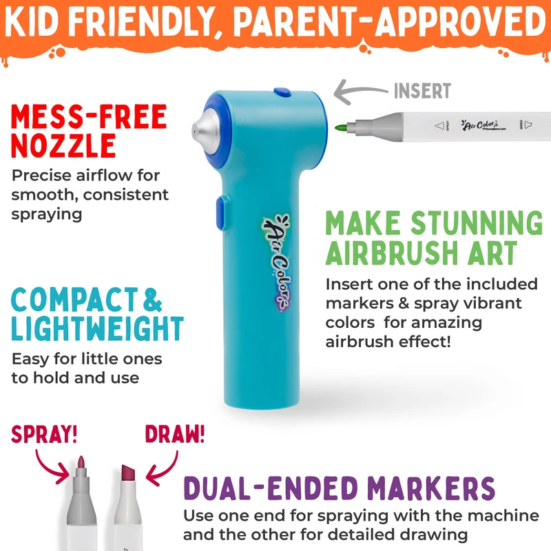 Aircolor Airbrush Kit