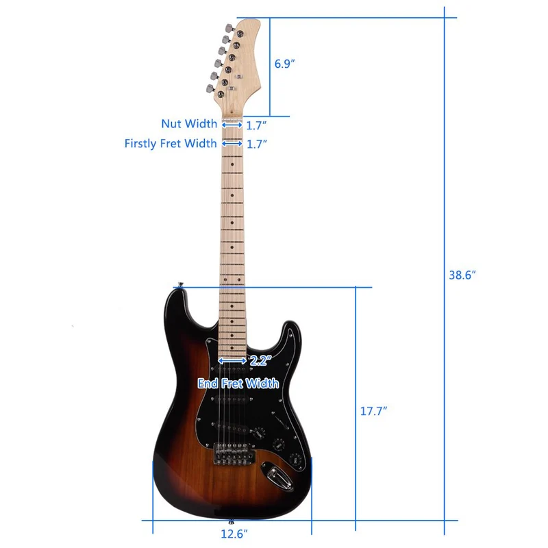 Grades 6+ Full Size Electric Guitar Curriculum Set