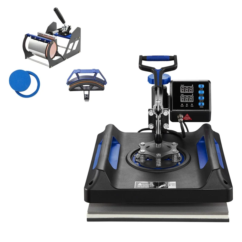 Heat Press Machine 8 in 1 Combo