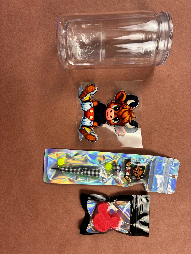 16 oz snow globe kit MICKEY