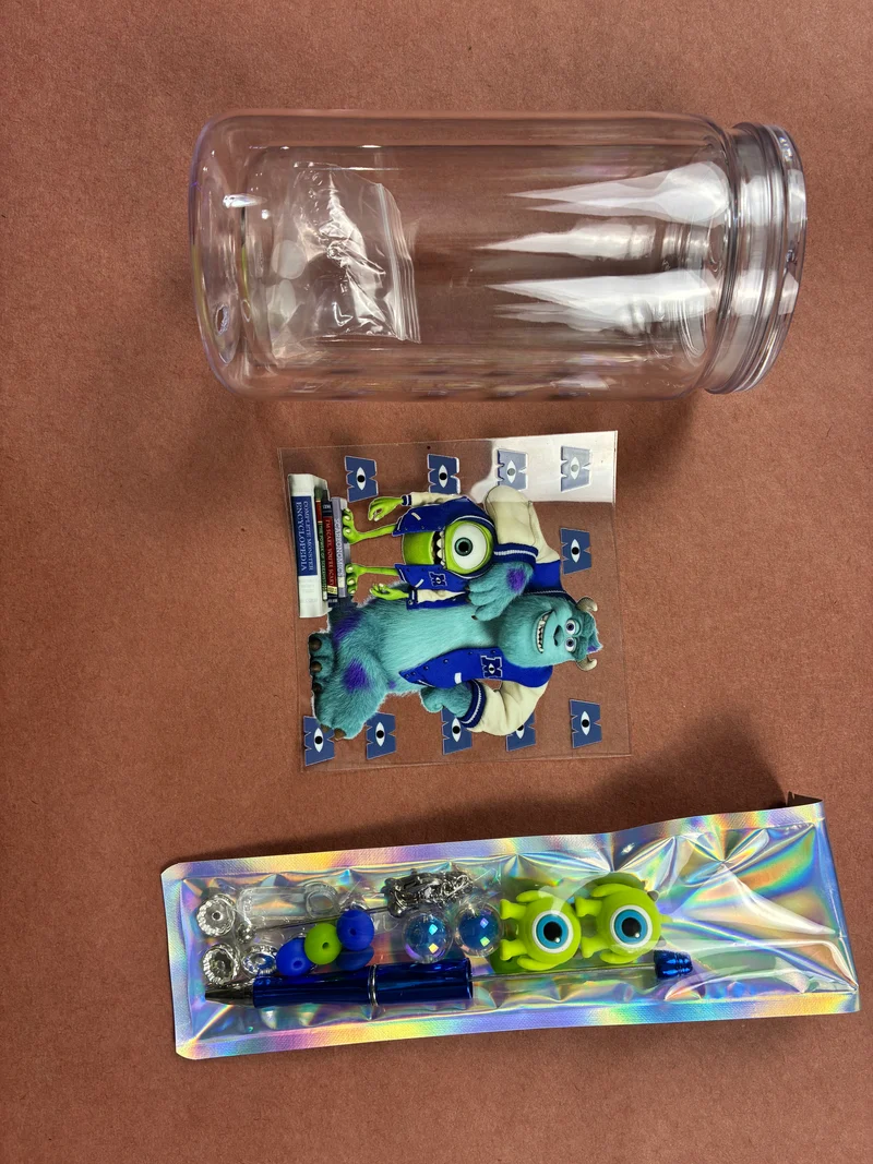 16 oz snow globe kit MONSTERS INC