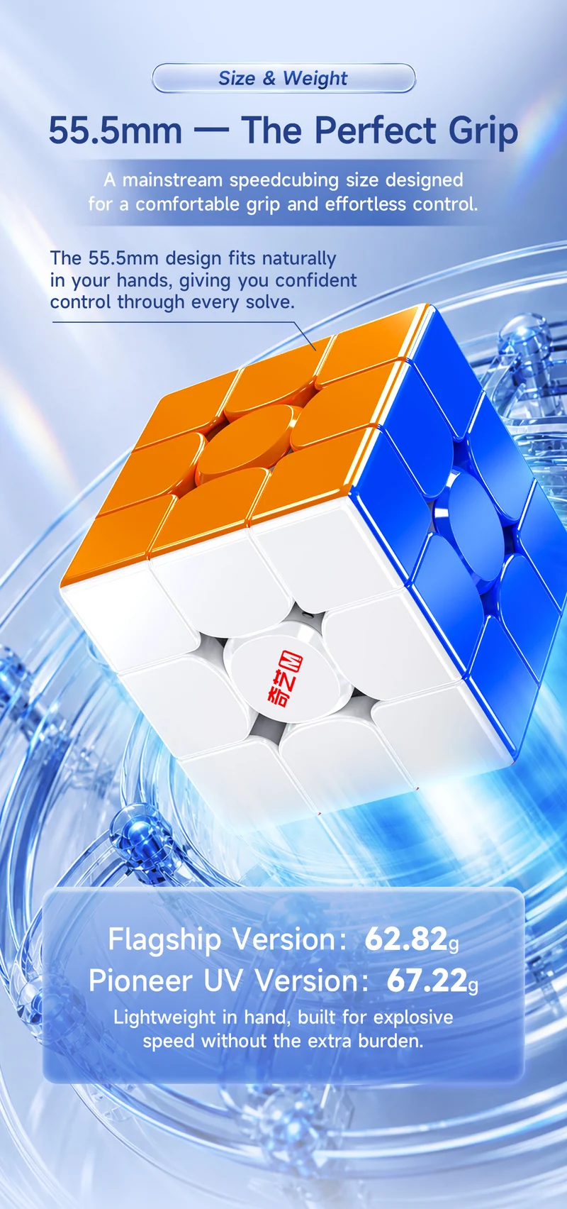 QiYi M Pro 3x3 V3 (Pioneer UV)