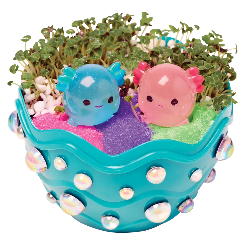 Grow a Mini Garden - Axolotl - DIY Craft Kit for Kids