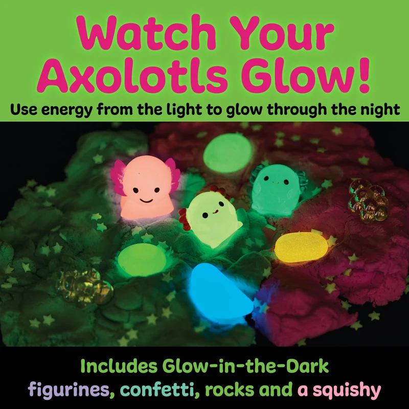 Sensory Pack Axolotl Play Kit for Kids