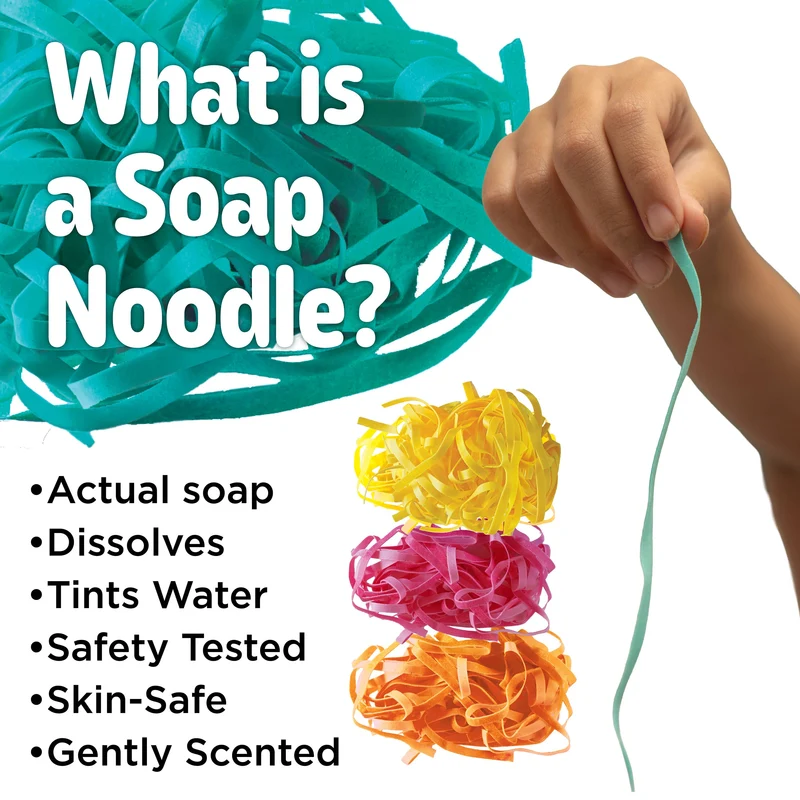 Soap Noodles Bath Art Studio Bathtime Activity Kit
