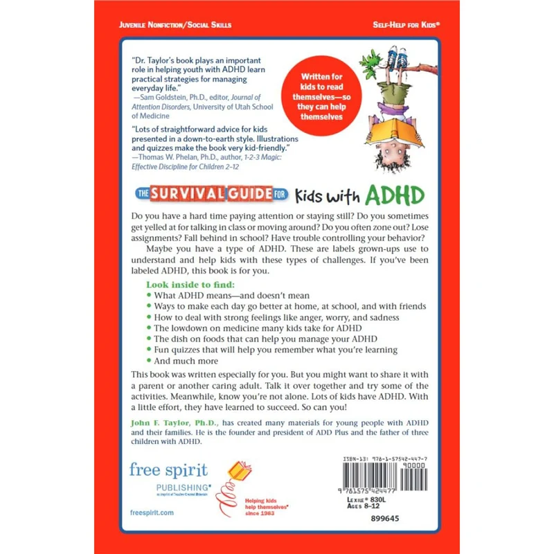 Survival Guide for Kids with ADHD