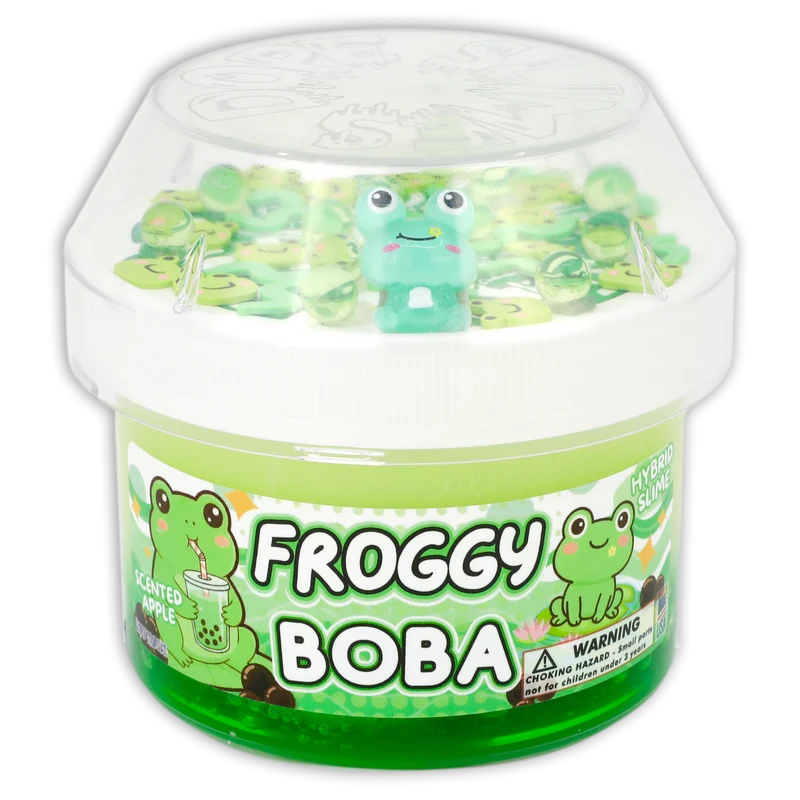 Froggy Boba - Hybrid Textured Slime
