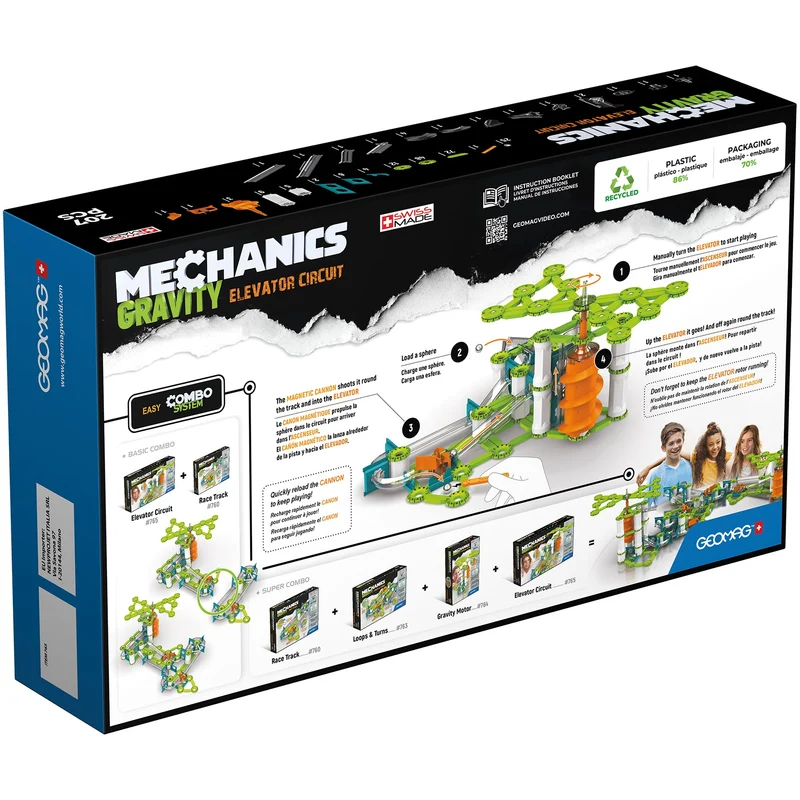 Mechanics Gravity Construction Elevator Curcuit Set