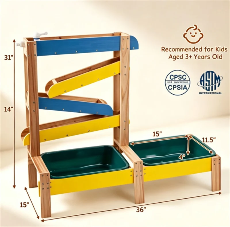 3-in-1 Kids Sensory Water Station Curriculum