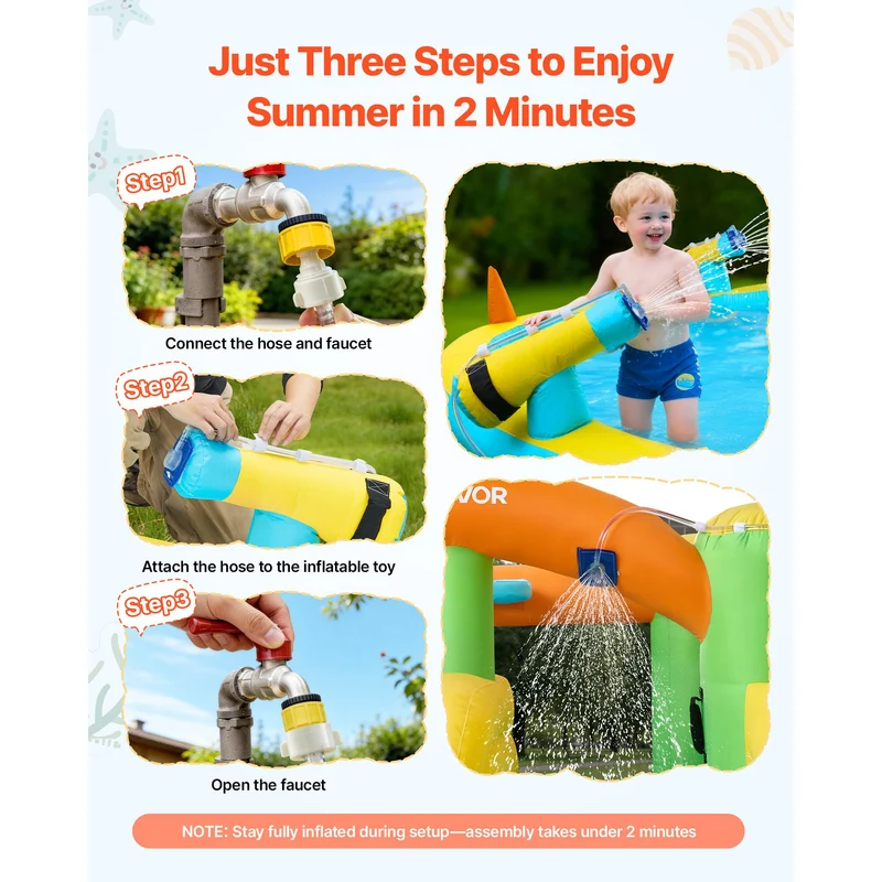 Inflatable Vestibular Sensory Station and Curriculum Set