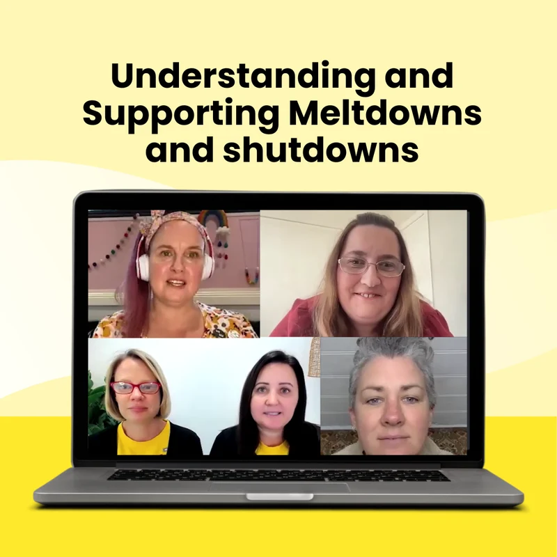 Understanding and Supporting Meltdown and Shutdowns - a peer led discussion