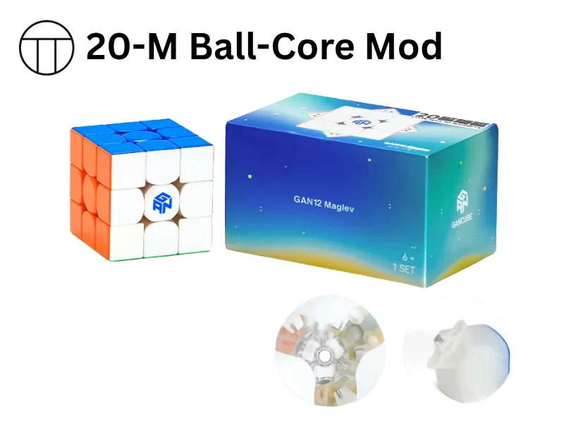 GAN12 MagLev UV 3x3 (PiCube 20-Magnet Ball-Core Mod)