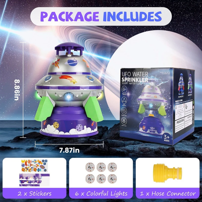 UFO Water and LED Sensory Exploration Set