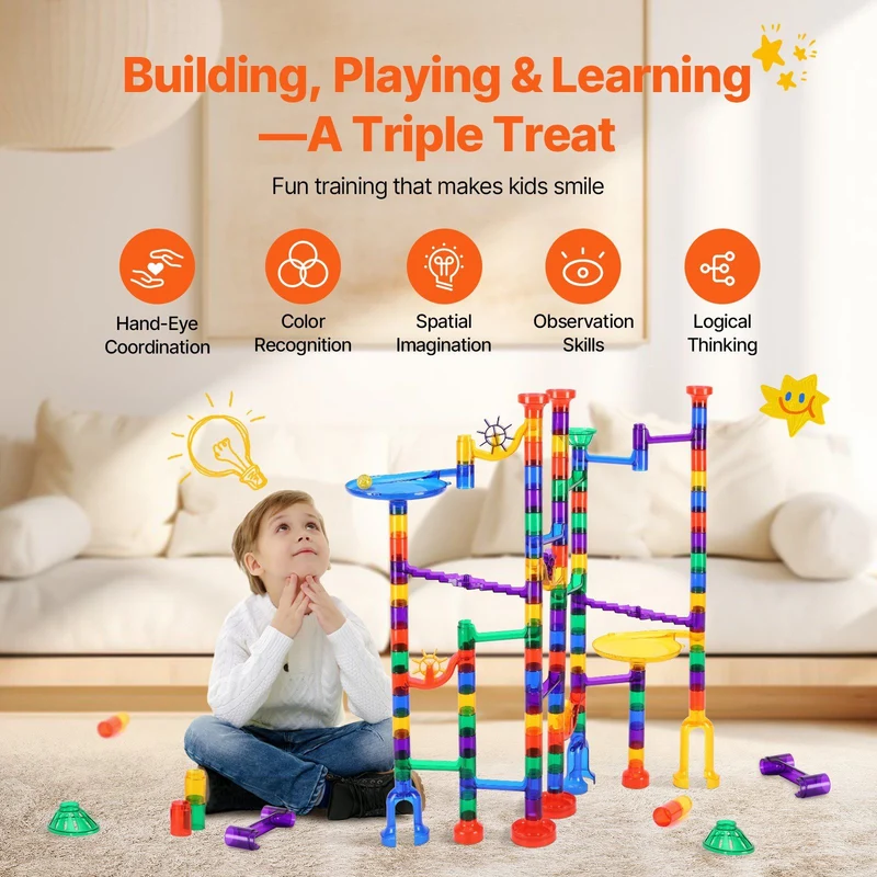 145pc Marble Run STEM Set