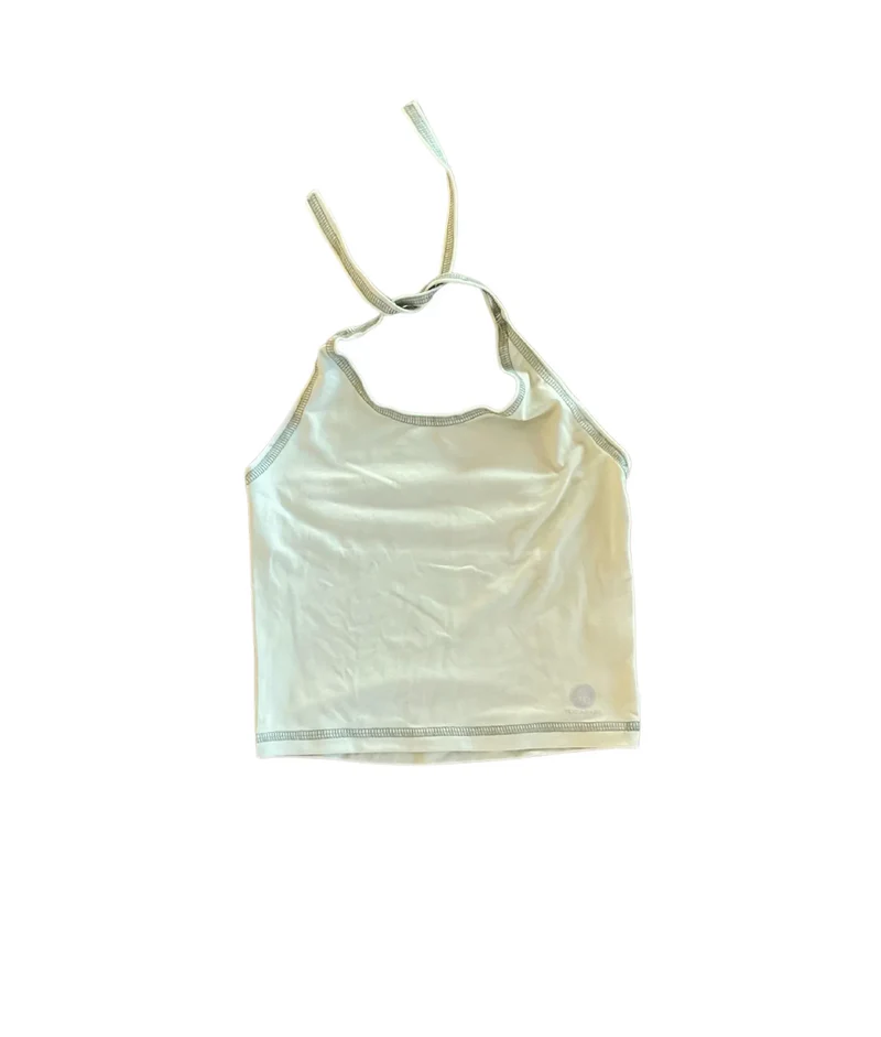 Youth Sage Halter Top