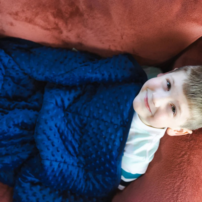 Soft Fleece Weighted 7lb Sensory Blanket