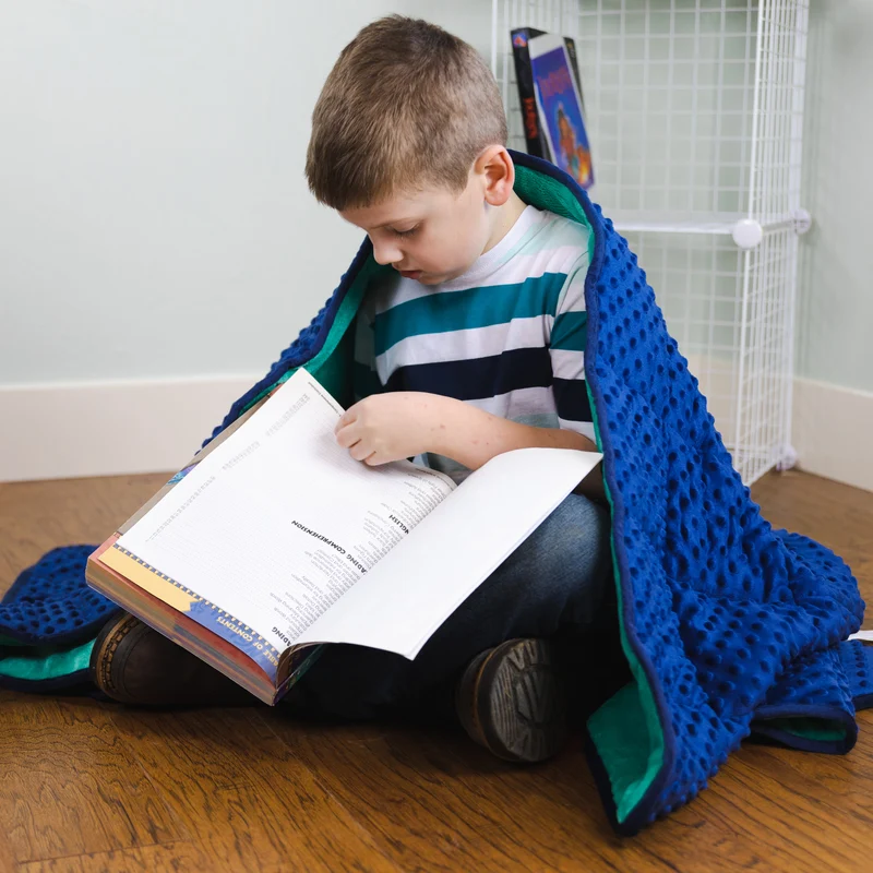 Soft Fleece Weighted 7lb Sensory Blanket