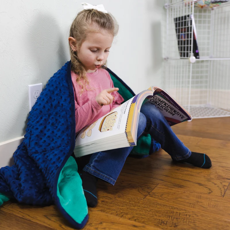 Soft Fleece Weighted 7lb Sensory Blanket