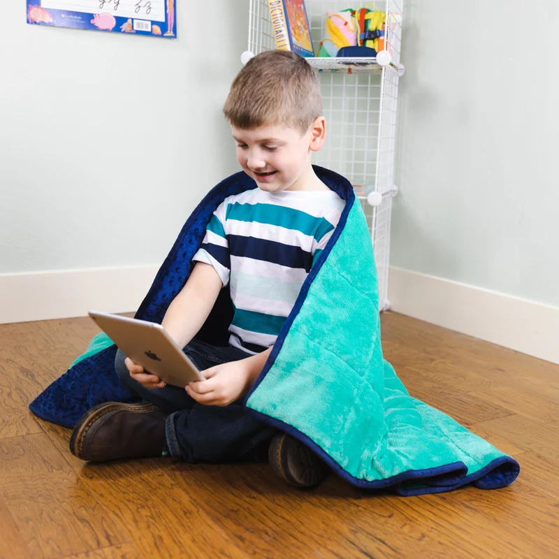 Soft Fleece Weighted 7lb Sensory Blanket
