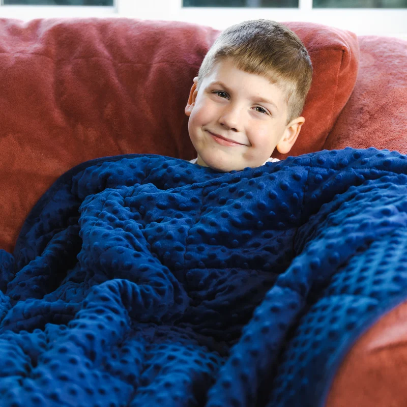 Soft Fleece Weighted 7lb Sensory Blanket