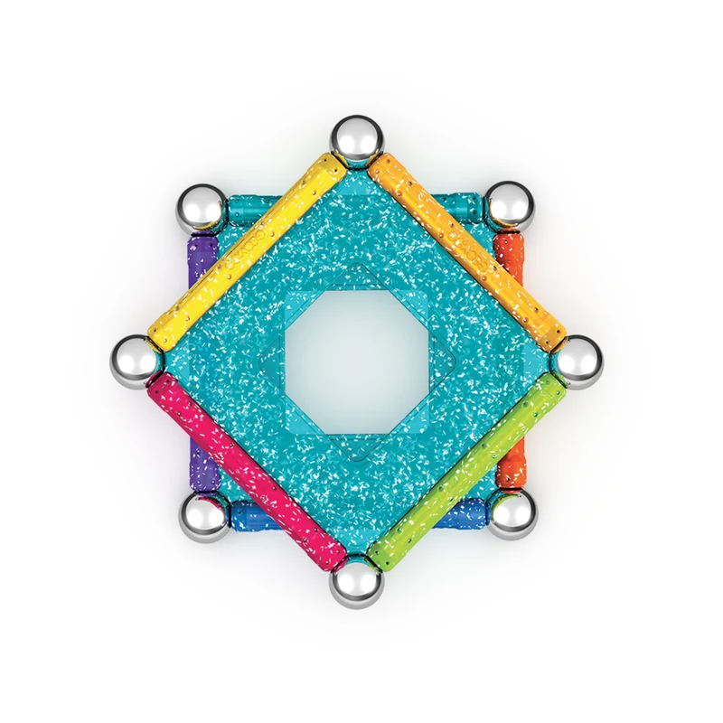 Glitter Magnetic Panels Building Set, 22 Pieces