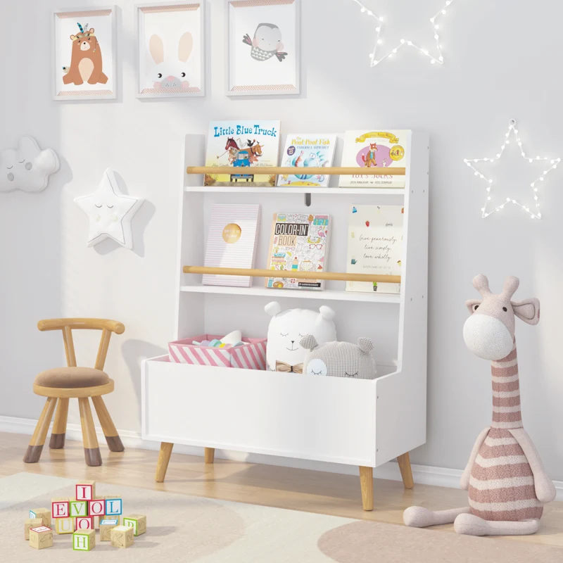 Kids Bookshelf Organizer