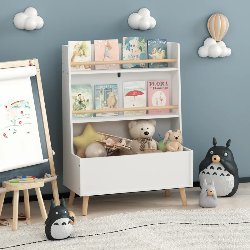 Kids Bookshelf Organizer