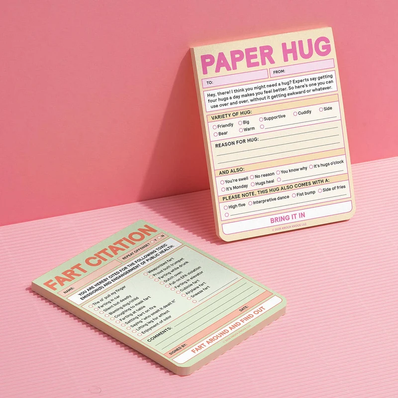 Paper Hug Nifty Note