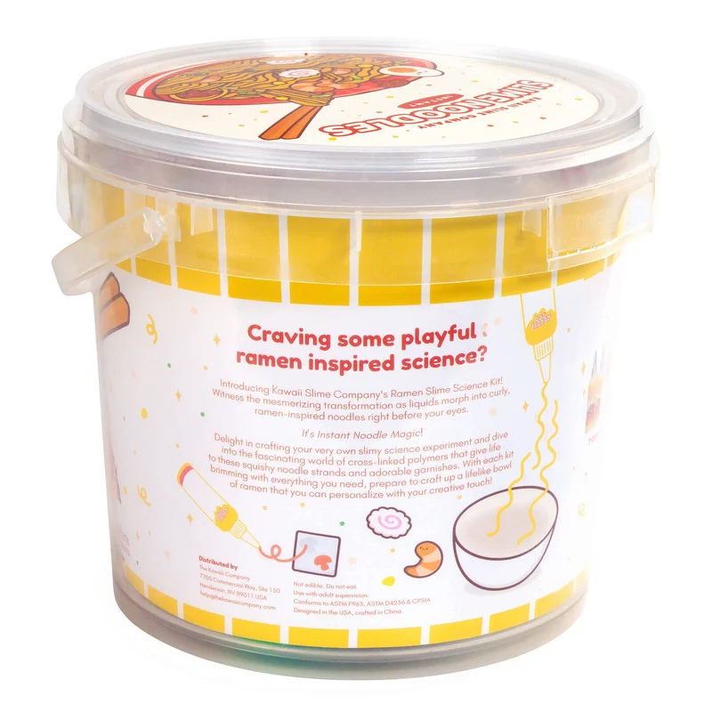 Instant Ramen Noodles Slime Science Kit