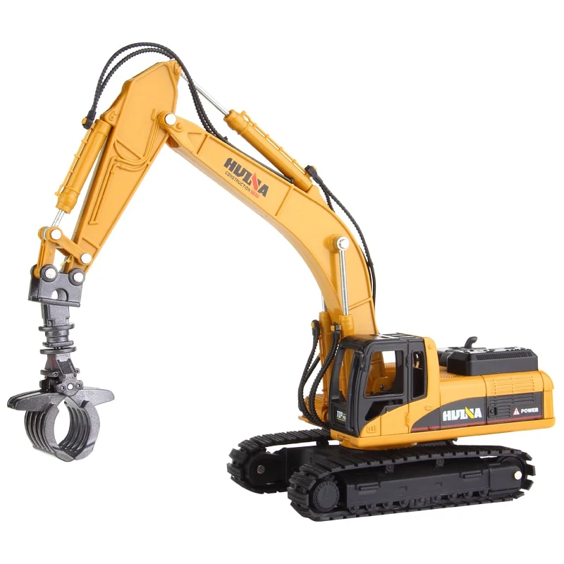 Alloy Claw Machine Engineering - Vehicle Timber Grab Remote Control Toys