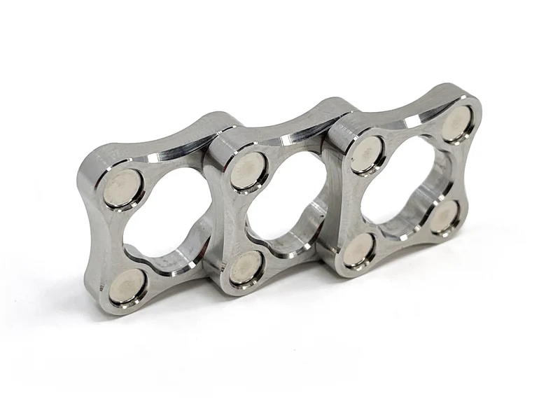 The Micro Stackable Stainless Steel Magnetic Slider