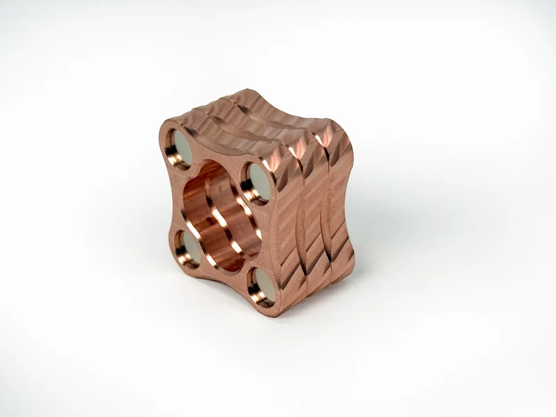 The Micro Stackable COPPER Magnetic Slider