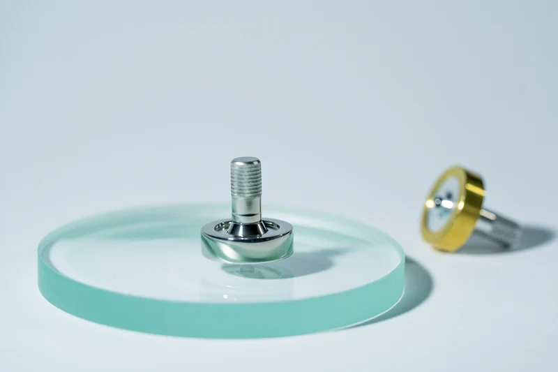 Spinning Base - 100mm Glass Concave Lens