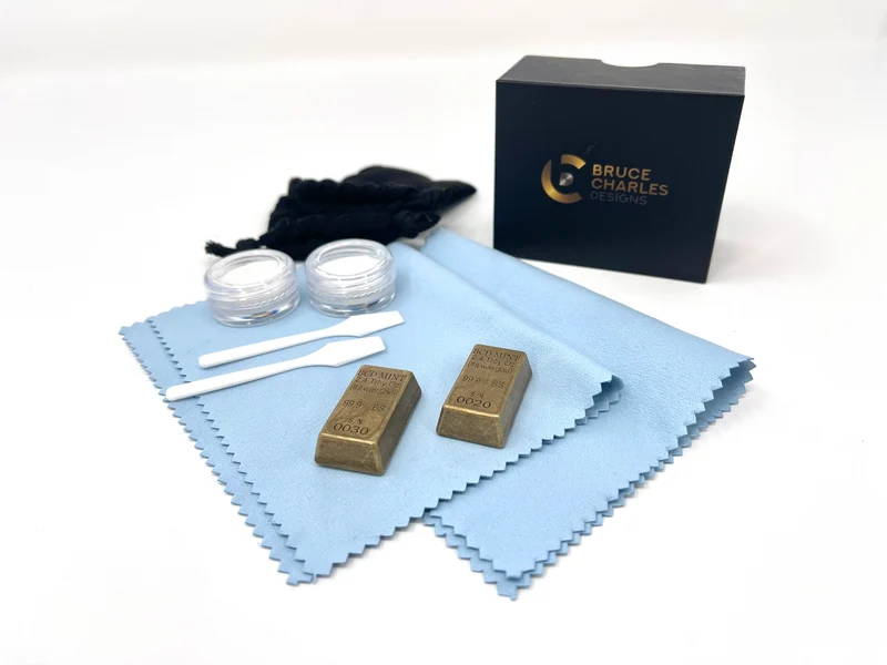 BCD Mint Gold Bar & Polishing Kit