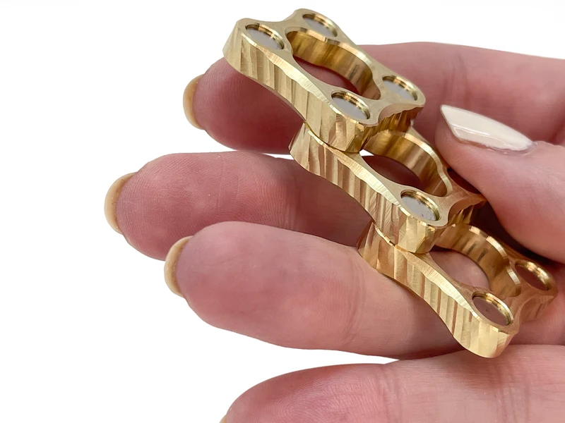 The Micro Stackable Brass Magnetic Slider