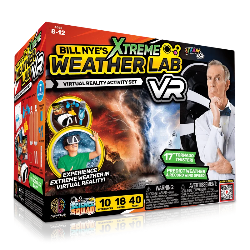 Bill Nye's Virtual Reality Weather Kit XTREME WEATHER LAB VR