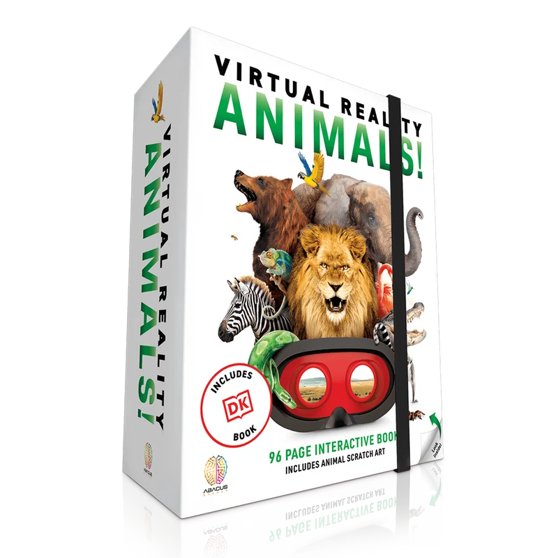 Virtual Reality Animals Discovery Gift Set w/ DK Book