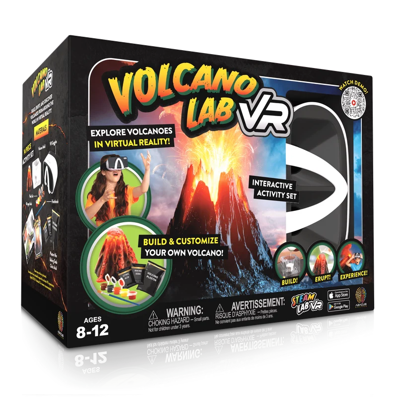 STEAM LAB VIRTUAL REALITY KIDS TOY - VOLCANO LAB VR