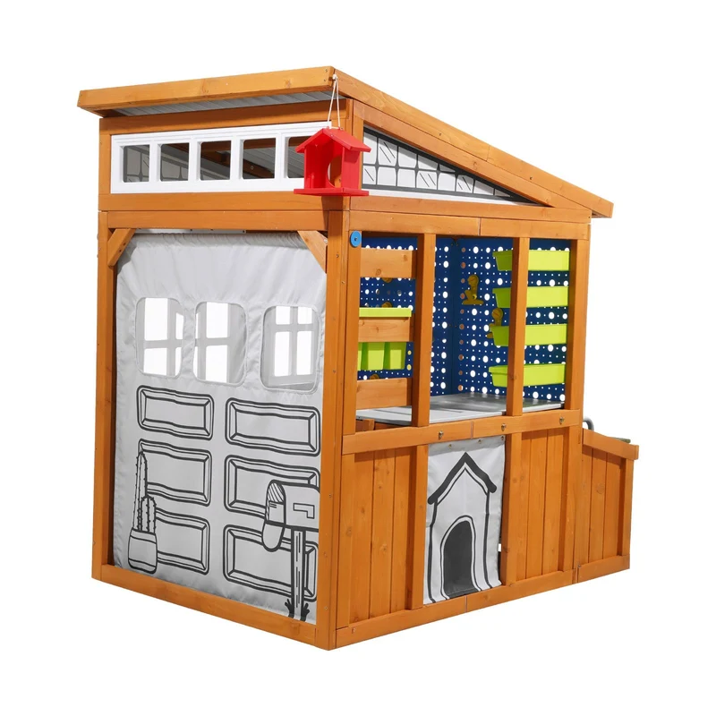 Outdoor Cedar Play Station