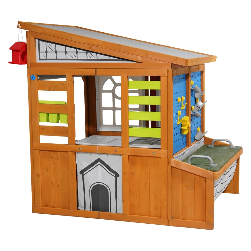 Outdoor Cedar Play Station