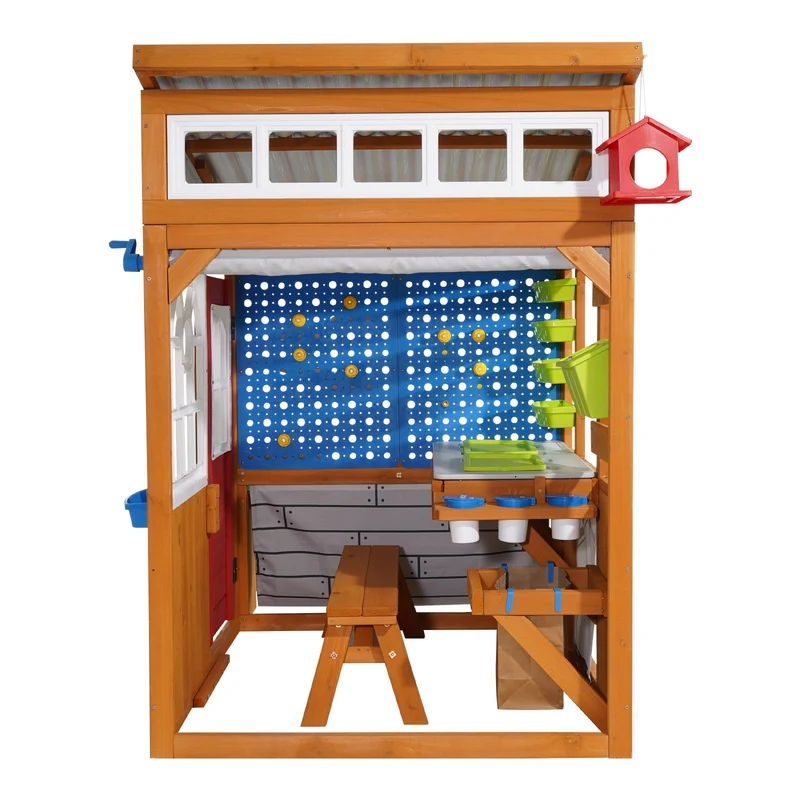 Outdoor Cedar Play Station