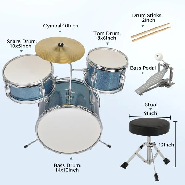 PreK Junior Kids Drum Set