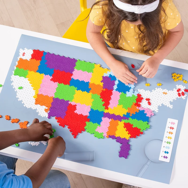 Plus-Plus® Puzzle By Number® - 1400 pc USA Map