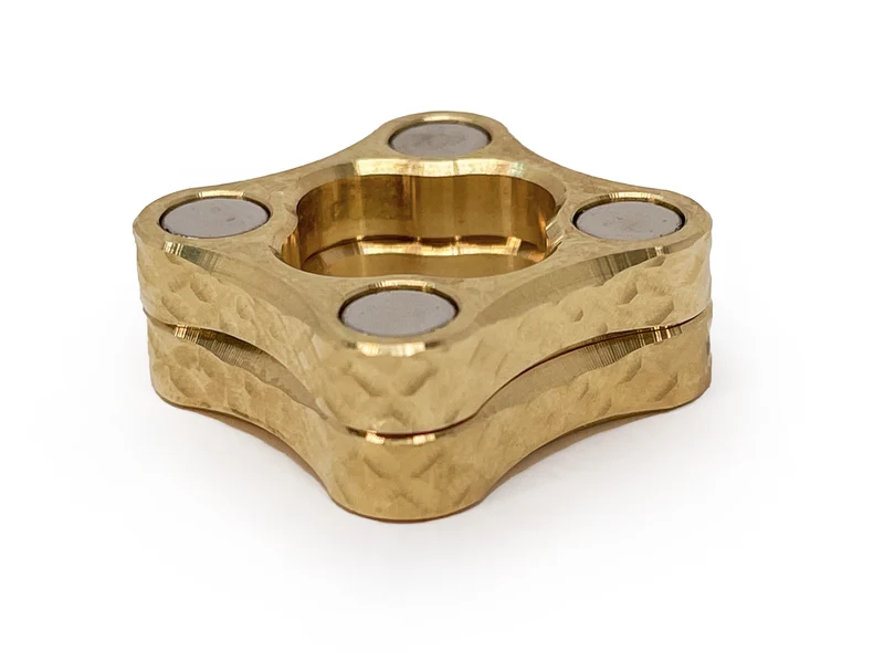 The Micro Dual-Strength Brass Magnetic Slider