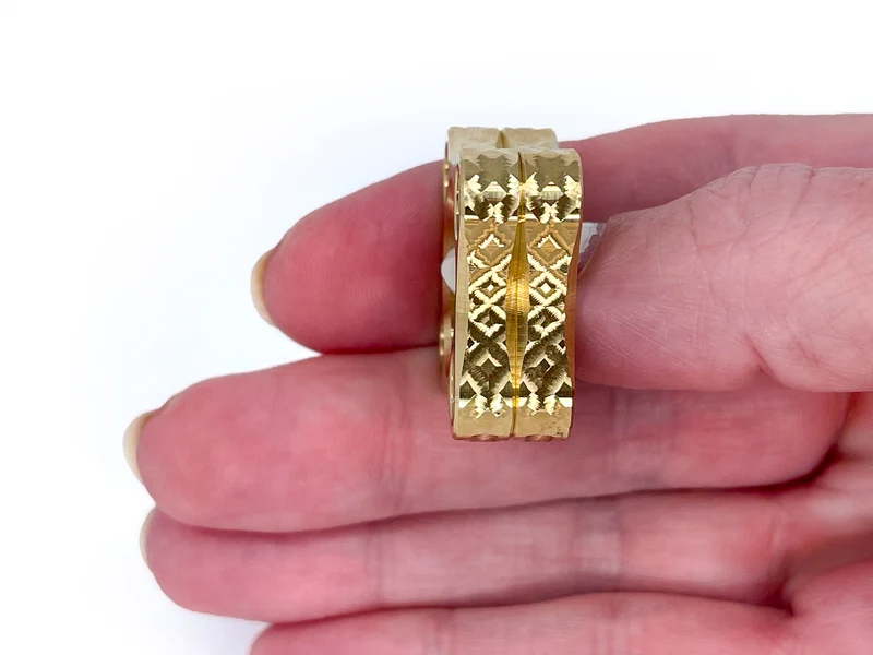 The Micro Dual-Strength Brass Magnetic Slider